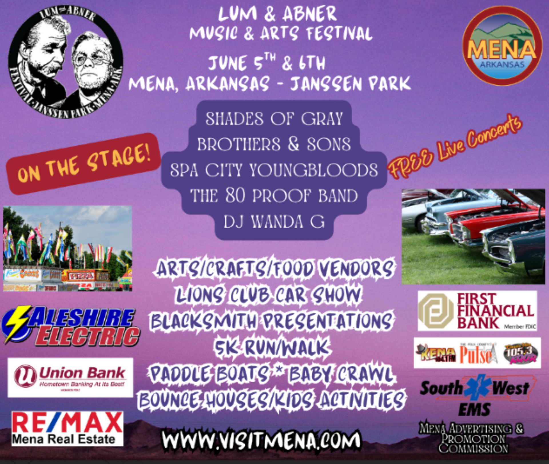 Lum & Abner Music and Arts Festival June 5 & 6 2026 Photo