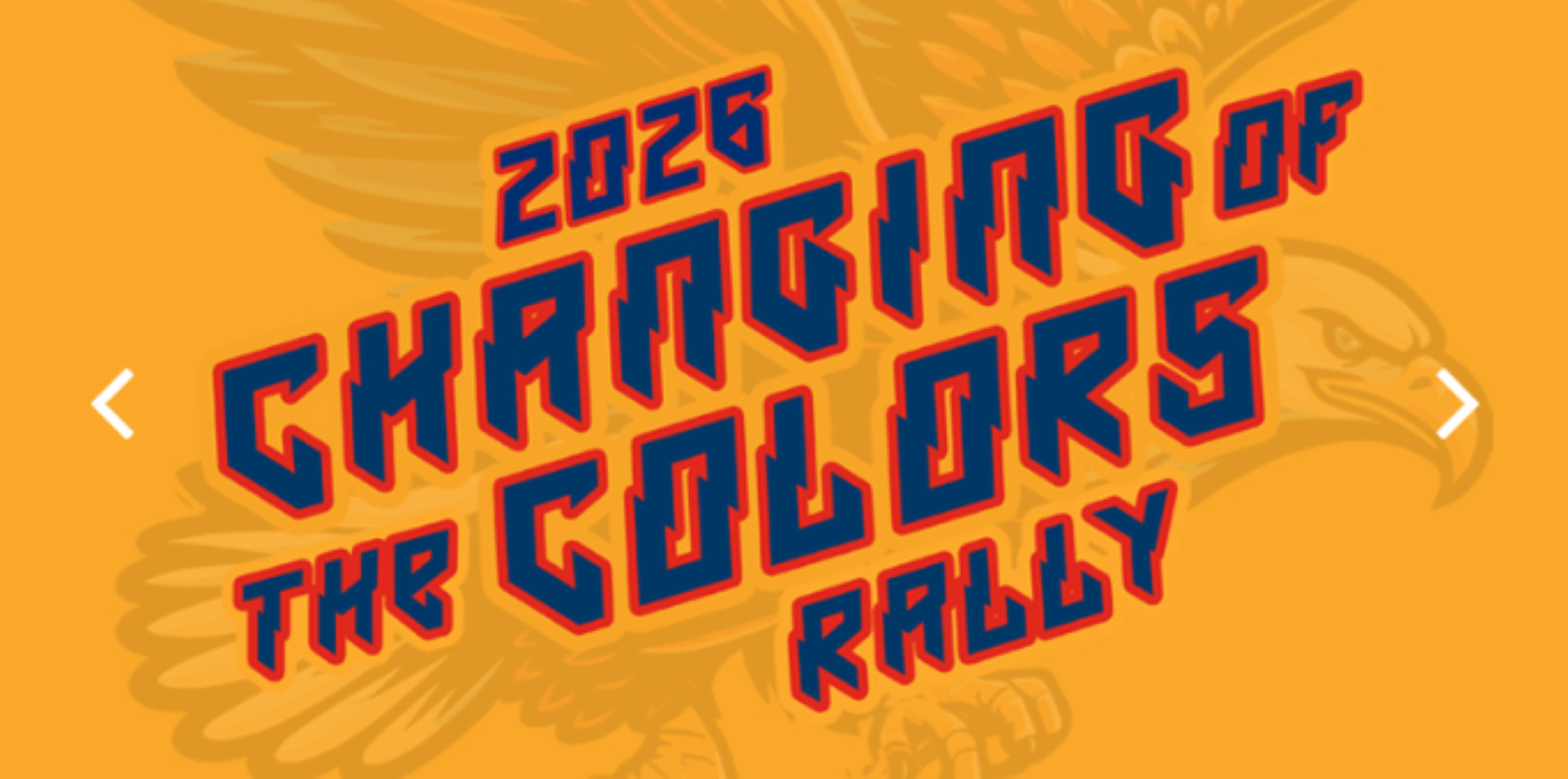 CMA 2026 Changing of the Colors Rally Photo