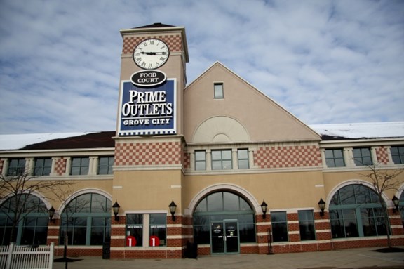 Grove City Premium Outlets - 6 Minutes