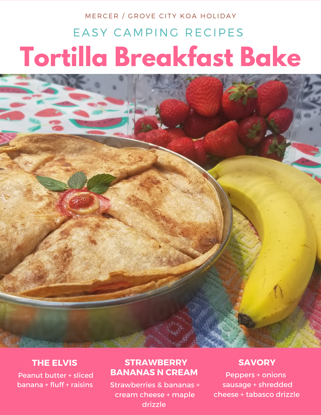Breakfast Tortilla Bake