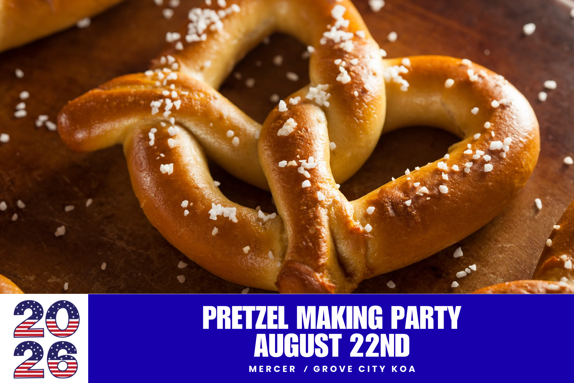 Pretzel Making Party Photo