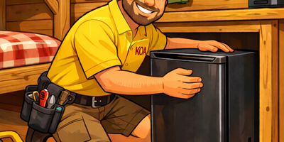 A Cool Upgrade for Cabin Campers: Refrigerators Are Here!