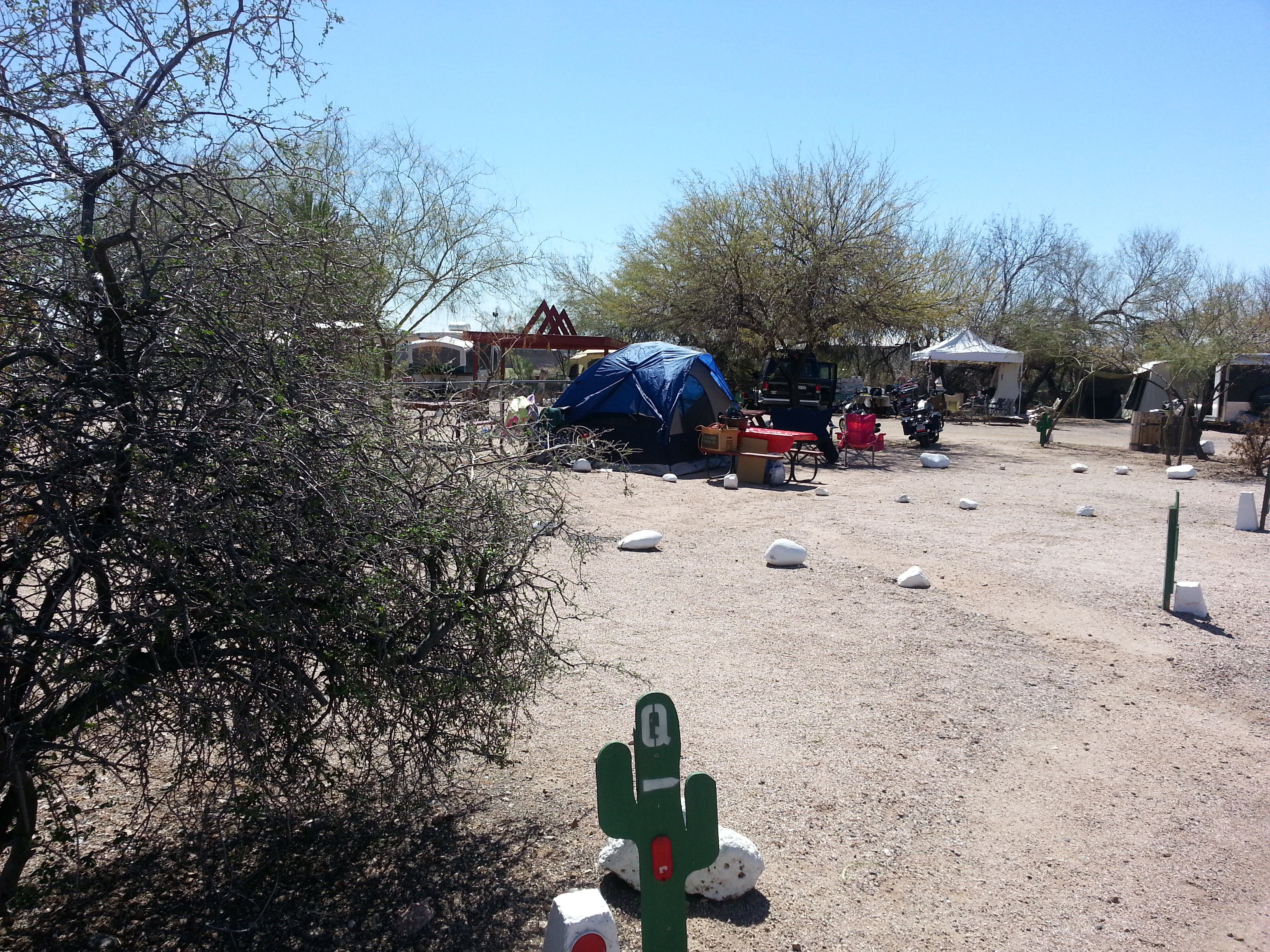 Apache Junction, Arizona Tent Camping Sites Mesa / Apache Junction KOA