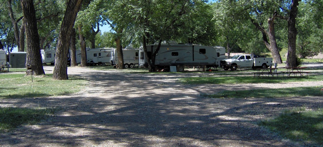 Lower end of the campground