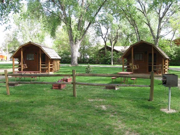 Relax in one of our Cozy Camping Cabins!
