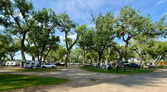 View of Park and tent sites