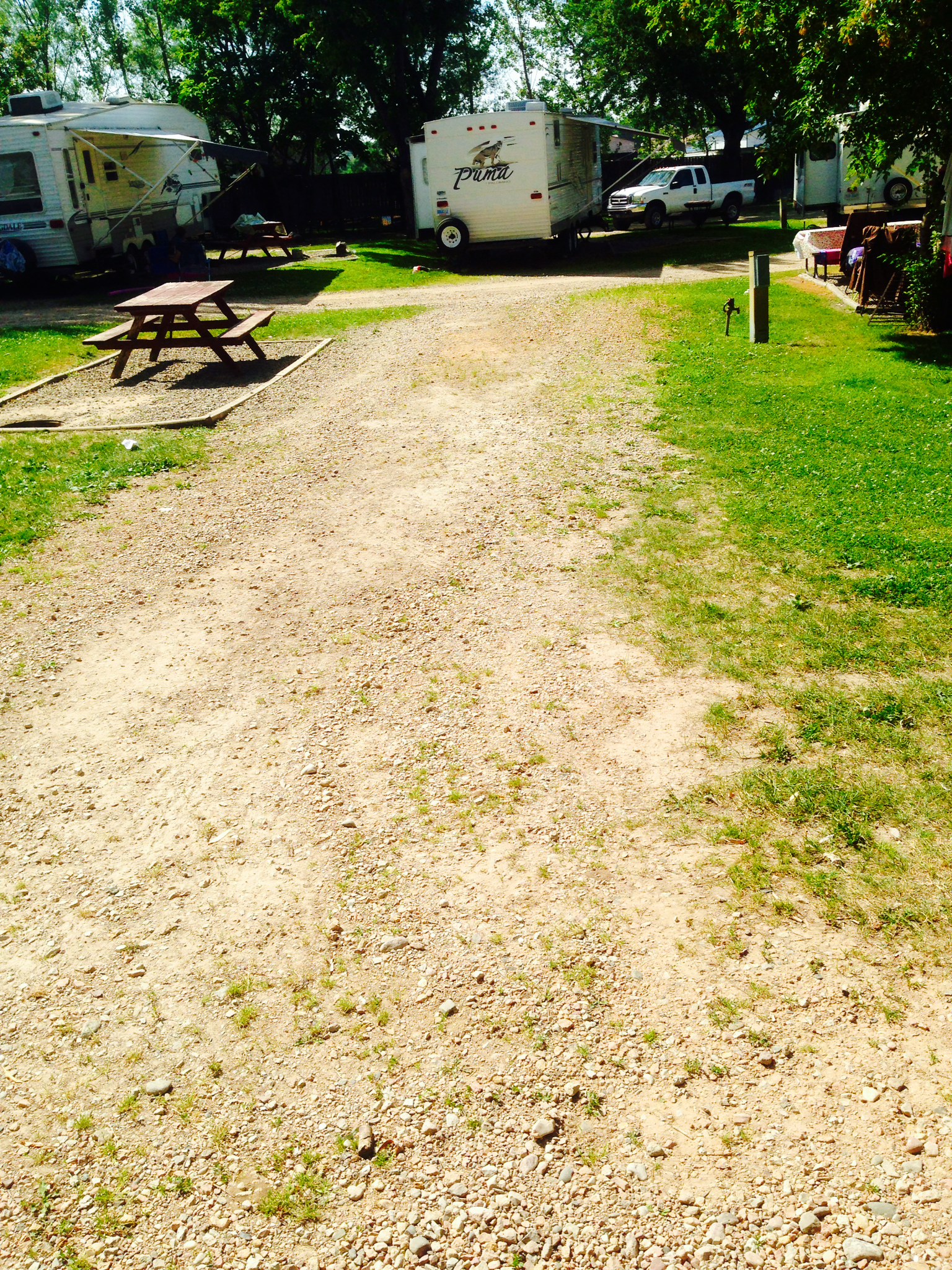 We have several spacious, level WE pull-through sites