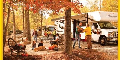 Late Fall and Winter Camping Available with LIMITED SERVICES