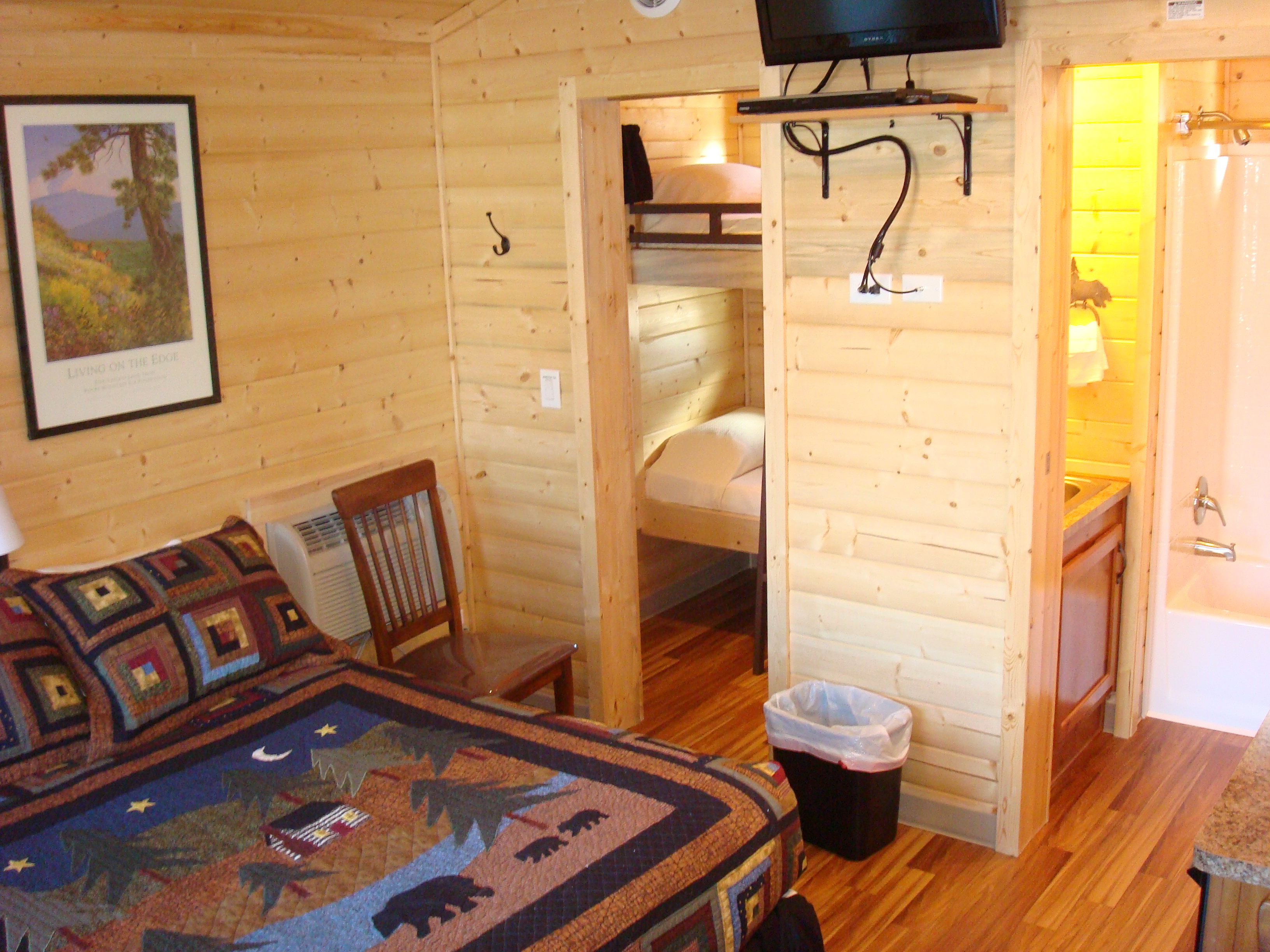 Little Bear Deluxe Cabin Inside