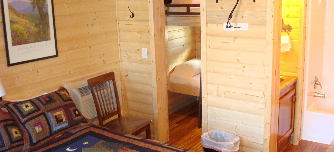 Little Bear Deluxe Cabin Inside