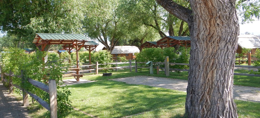 Premium Tent Site, Covered picnic table, USB charging ports, fire ring.