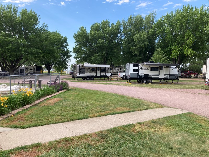 Mitchell, South Dakota RV Camping Sites Mitchell KOA Journey
