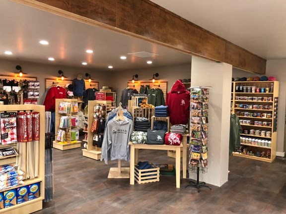 Browse the Camp Store for Souvenirs