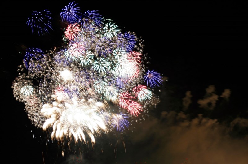 Moab 4th of July Fireworks Photo