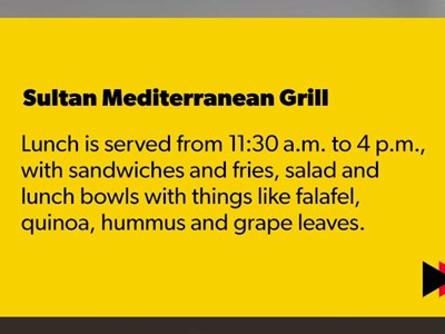 Delicious local Mediterranean Grill food options in Moab, Utah