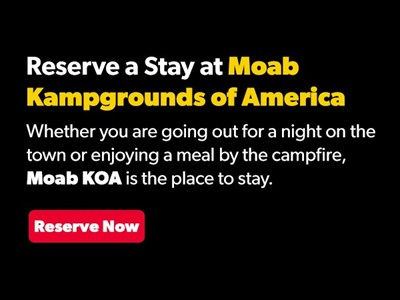 Reservations at the best lodging and camping destination in Moab