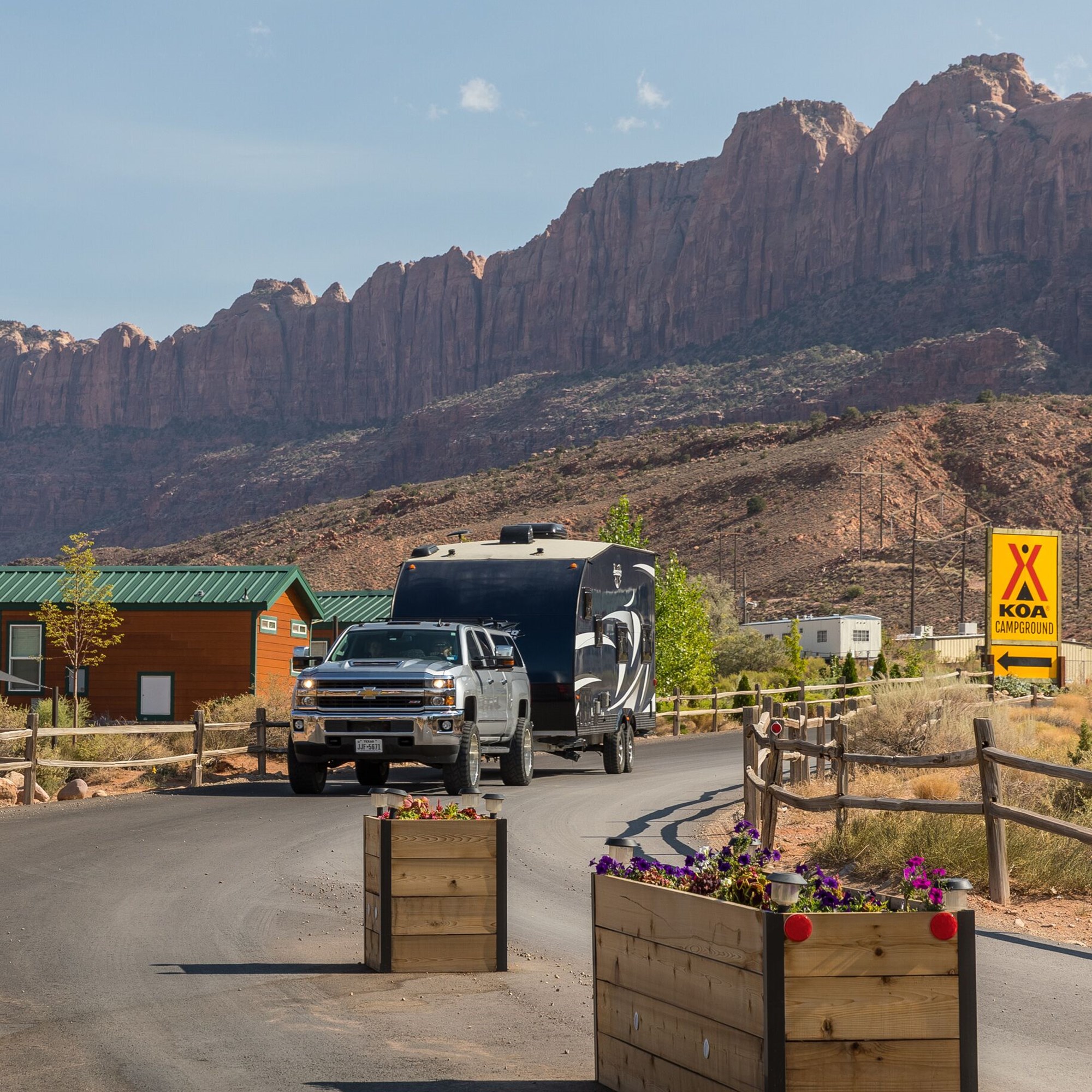 Moab KOA Holiday RV Campground in Moab, UT