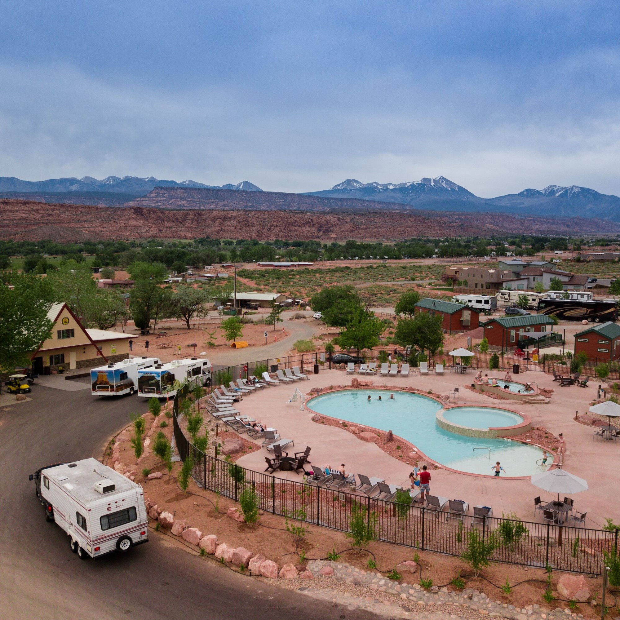 Moab KOA Holiday RV Campground in Moab, UT