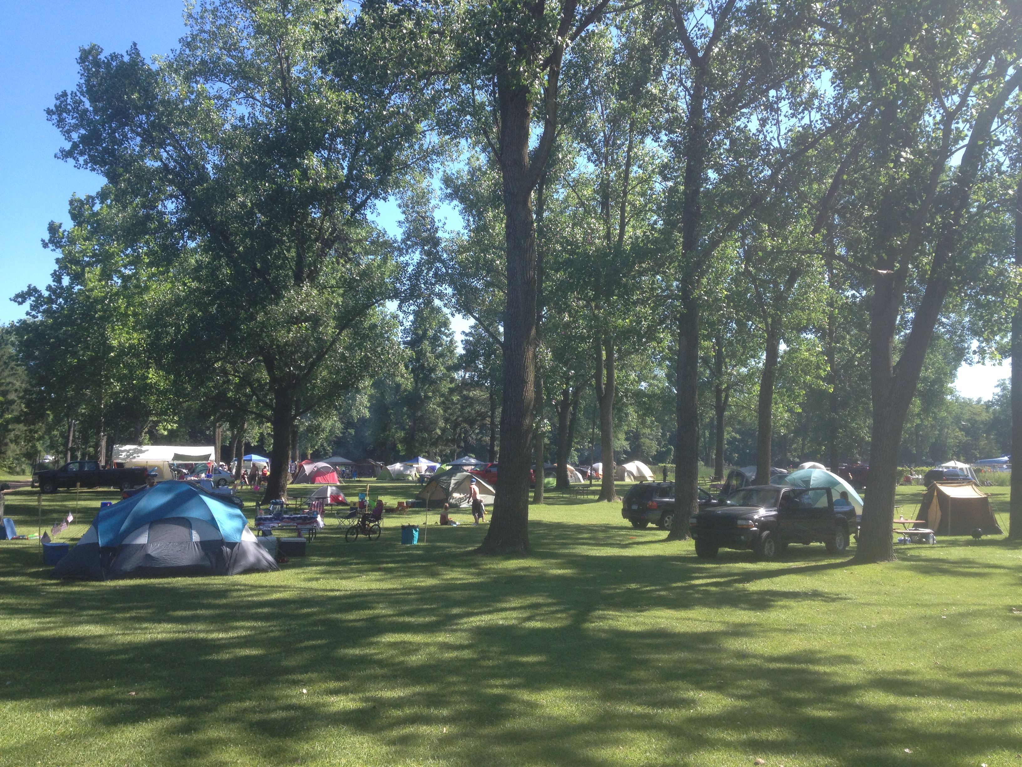Petersburg, Michigan Tent Camping Sites Monroe Co. / Toledo North KOA