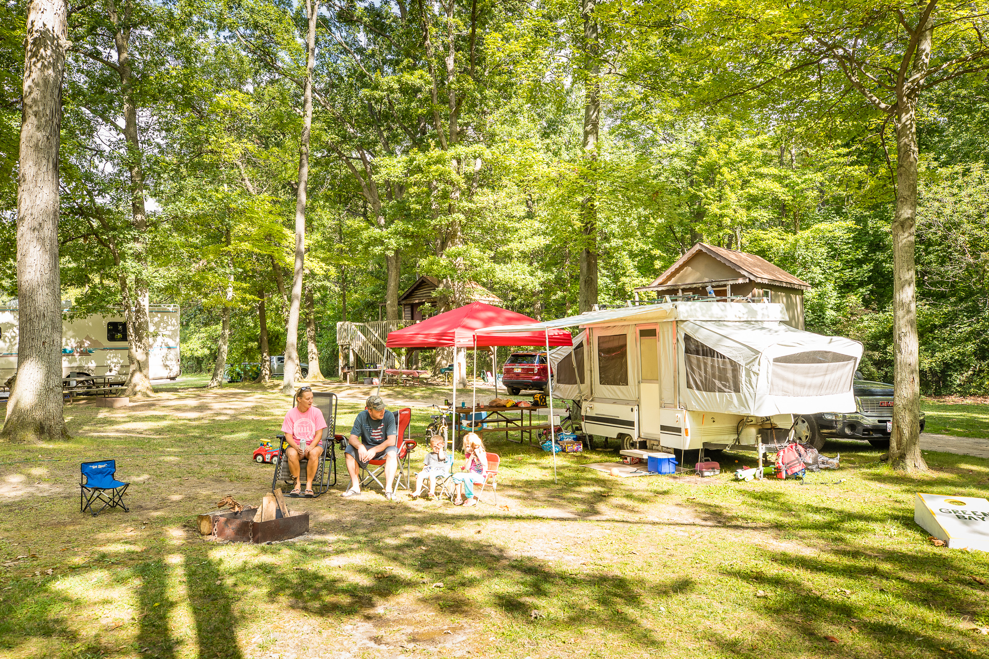 Petersburg, Michigan RV Camping Sites Monroe Co. / Toledo North KOA