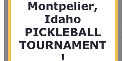Our Pickleball Tournament!