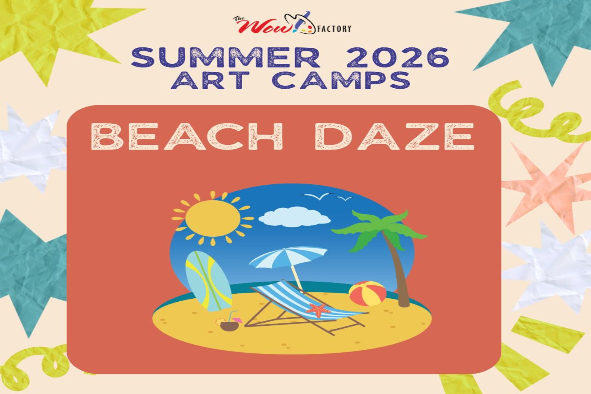 2026 Summer Art Camp: Beach Daze Photo