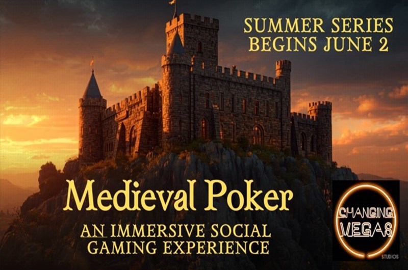 Medieval Poker Social Gaming Experience Photo