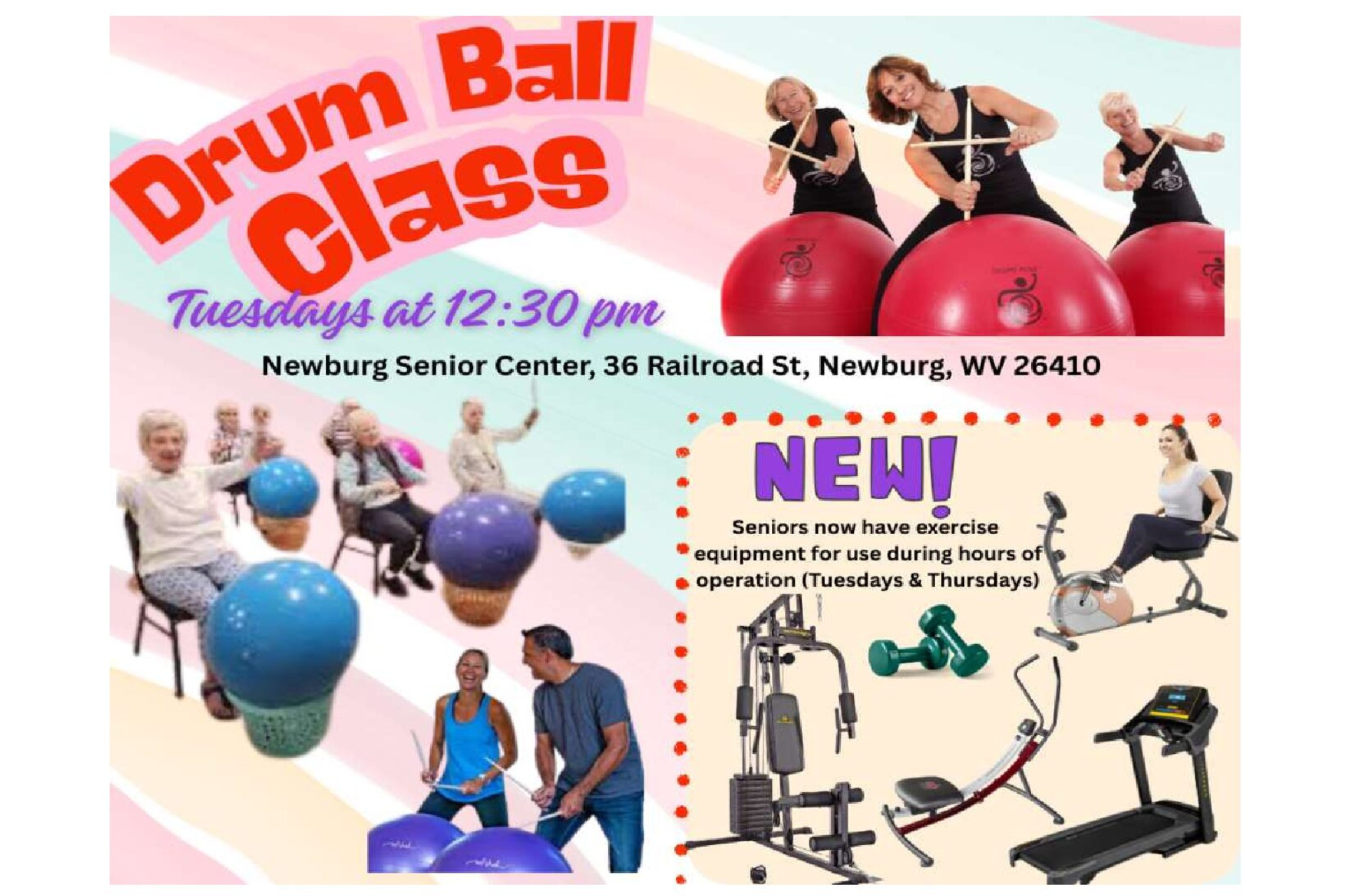 Newburg Seniors Drum Ball Class Photo