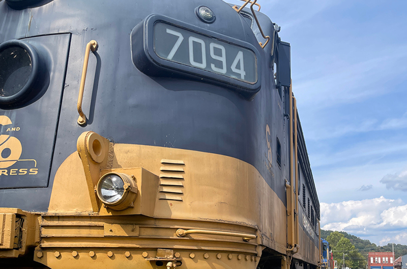 WV Day Historic Sunset Train Trip Photo