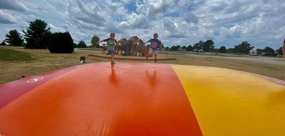 Jumping Pillow