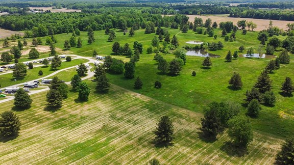 The Grassy Fields At Our Camp