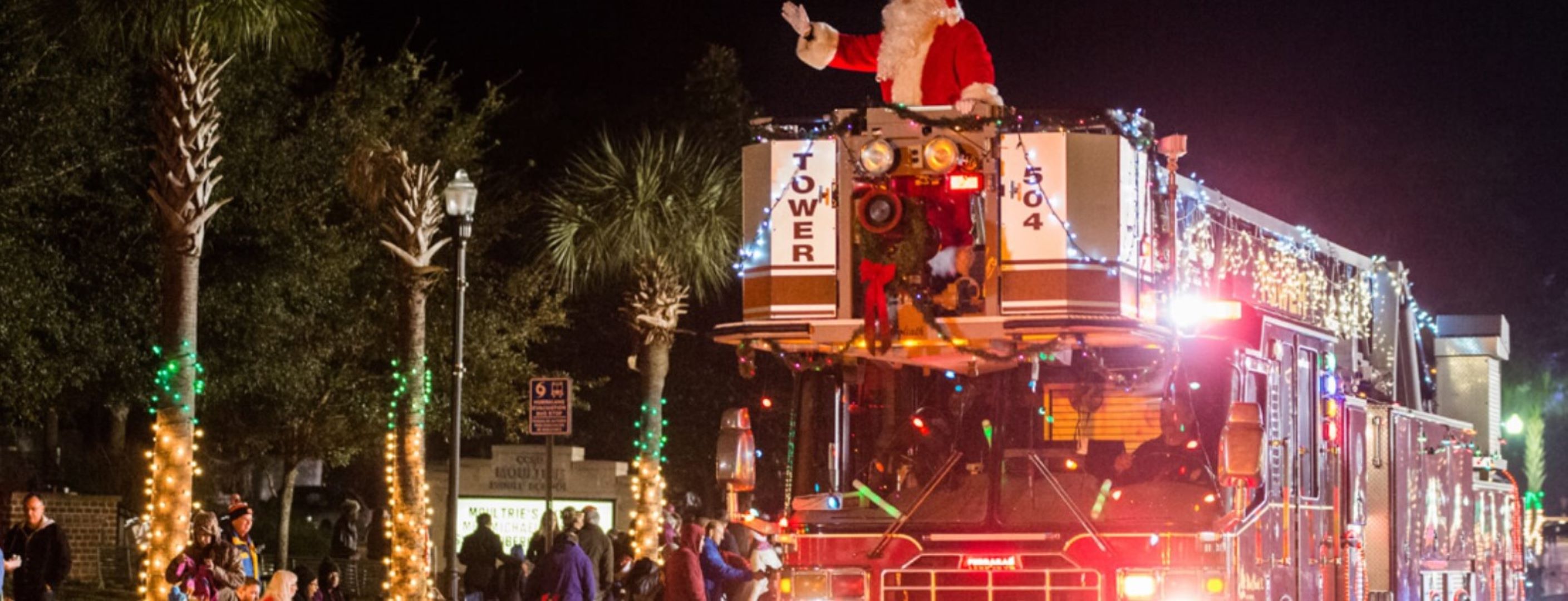 Christmas Light Parade Photo