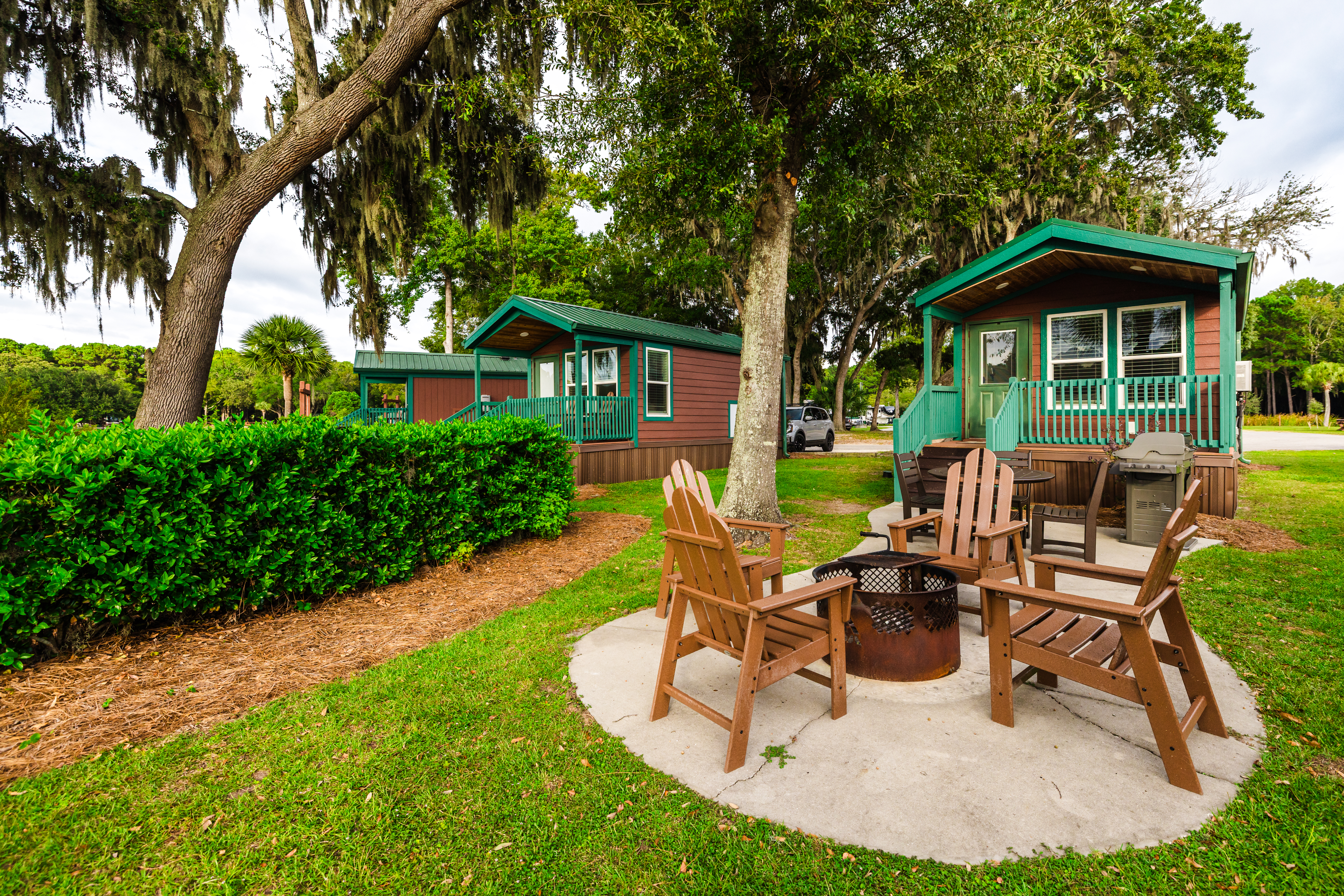 Deluxe Cabin K22 Patio