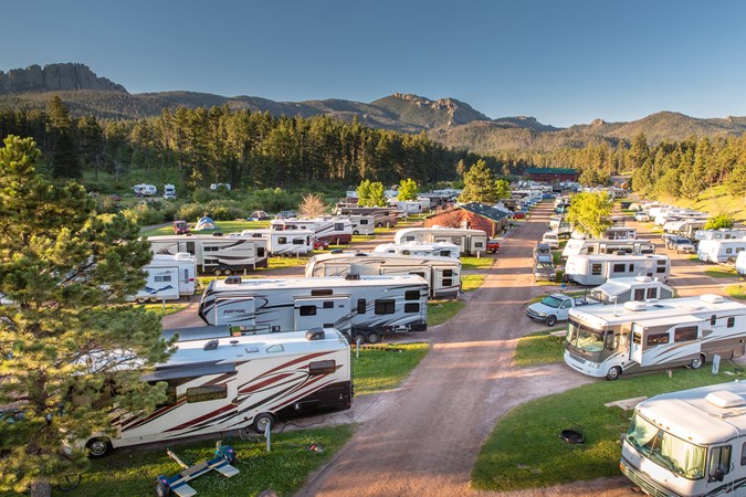 Mount Rushmore KOA Resort at Palmer Gulch