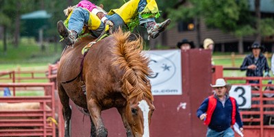 Mount Rushmore Rodeo at Palmer Gulch