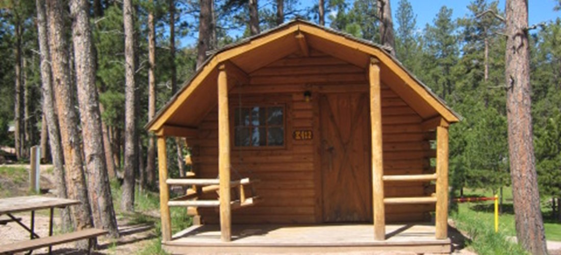 1 room camping cabin