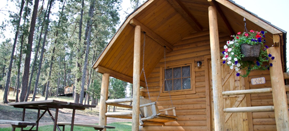 Hill City South Dakota Lodging Mount Rushmore Koa At Palmer Gulch