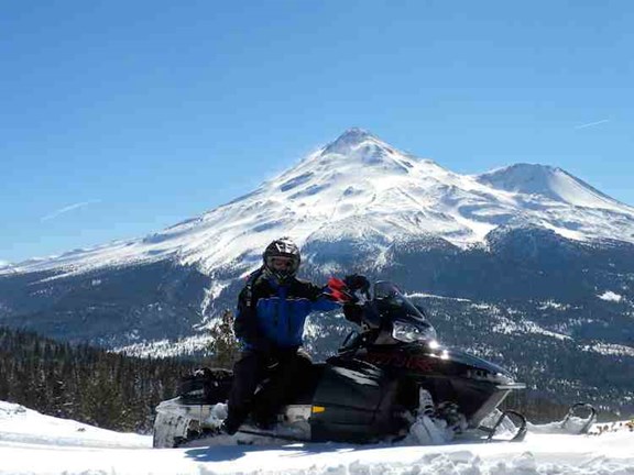 Snowmobiling