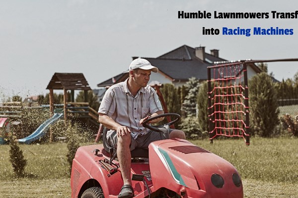 Lawnmower Races Photo