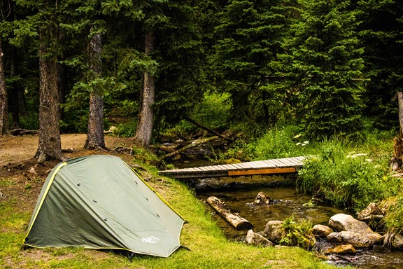 Tent Sites Along Denny Creek