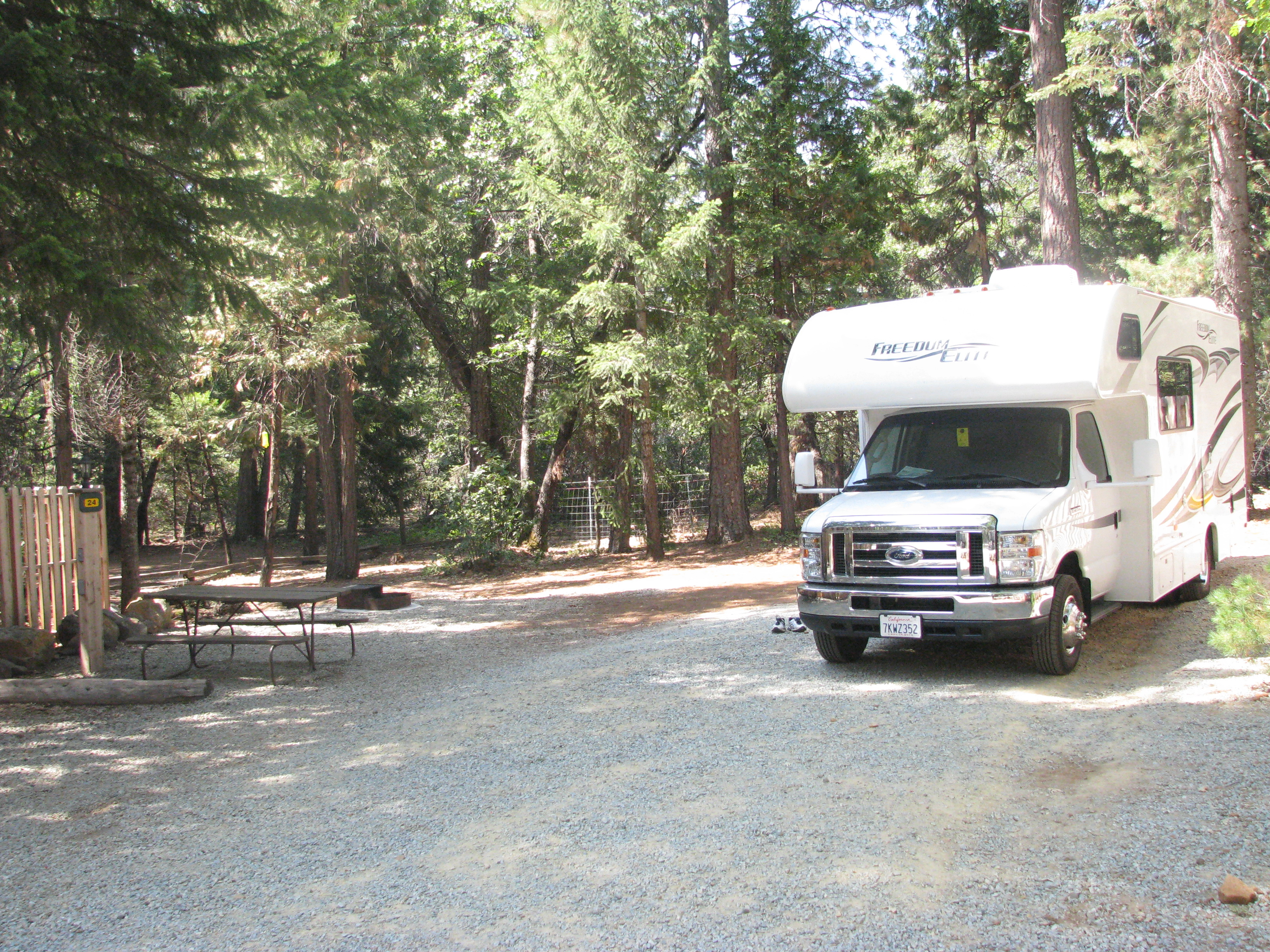 Site 24, Water and Electric, Back in.