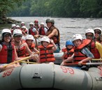 Whitewater rafting on the Nantahala River