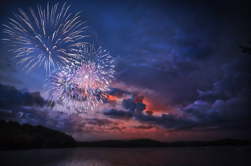 Blue Ridge 4th of July Photo