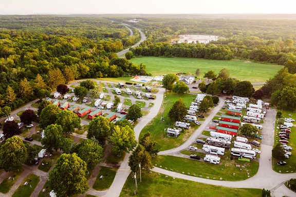 Campground - Aerial