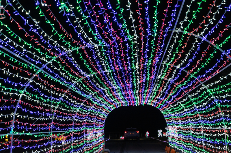 Magic of Lights Event at the Naples / Marco Island KOA Holiday