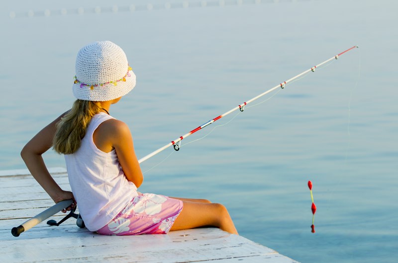 Free Kids Fishing Clinic at Naples Pier Photo