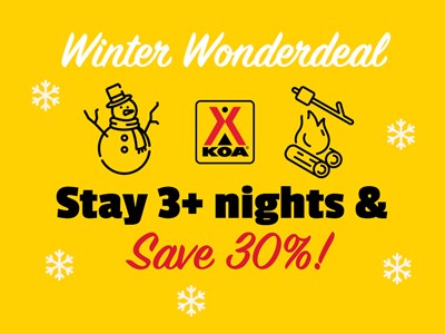 Stay 3+ Nights, Save 30%!