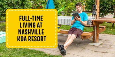 Long Term Camping at Nashville KOA Resort