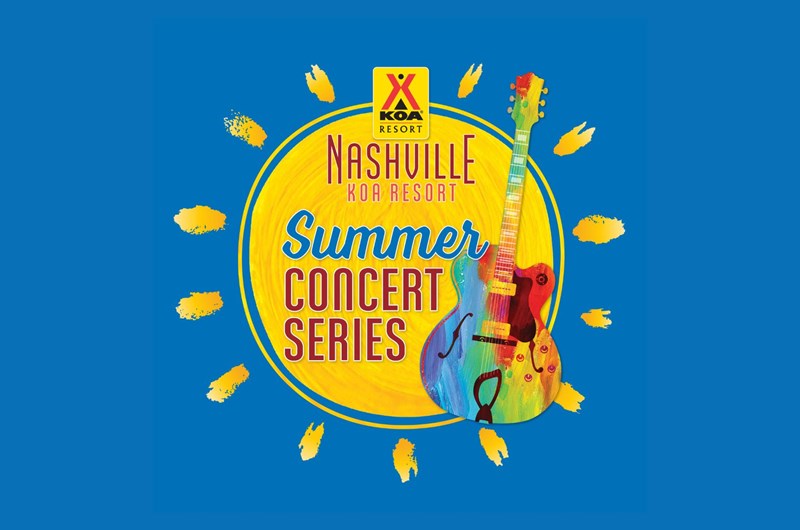 Summer Concert Series Event at the Nashville KOA Resort Campground in