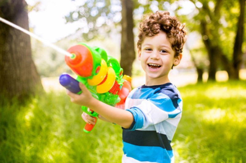 Water Wars and Bubble Fun Photo